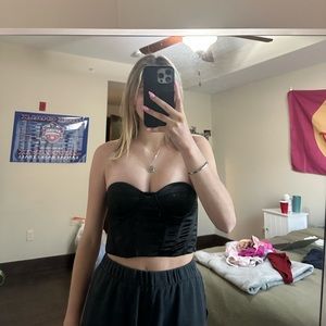 Princess Polly Black corset